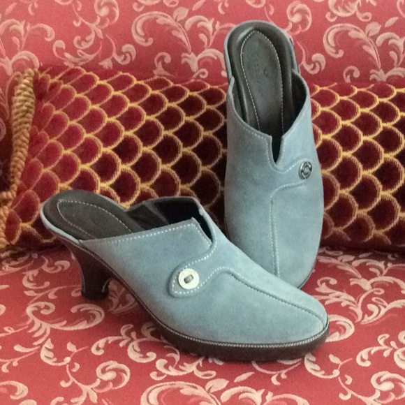 Cole Haan Shoes - Cole Haan blue suede with brown leather  shoes